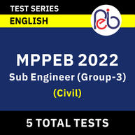 MPPEB SUB-ENGINEER (GROUP-3) CIVIL 2022 ONLINE TEST SERIES BY ADDA247