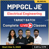 MPPGCL JE Target Batch Electrical Engineering | Complete Online Live Batch By Adda247