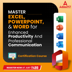 Microsoft Office Mastery course with AI tools | Videos Course By Adda247