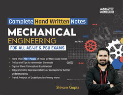 Mechanical Engineering Complete Hand Written Notes useful for All AE/JE & PSU Exams | English Printed Edition By Adda247