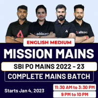 Mission Mains for SBI PO Mains Complete Mains Batch By Adda247_50.1
