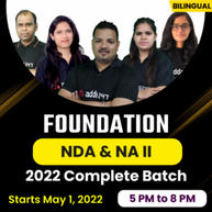 Foundation NDA & NA II 2022 Complete Batch | Bilingual | Online Live Class By Adda247