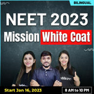 NEET 2023 Online Classes (MISSION WHITE COAT) | NEET Live Classes by Adda247