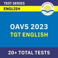OAVS TGT English 2023 | Complete Online Test Series By Adda247