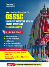 A Comprehensive Guide for OSSSC Panchayat Executive Officer & Junior Assistant Examination 2023 (English Printed Edition) By Adda247