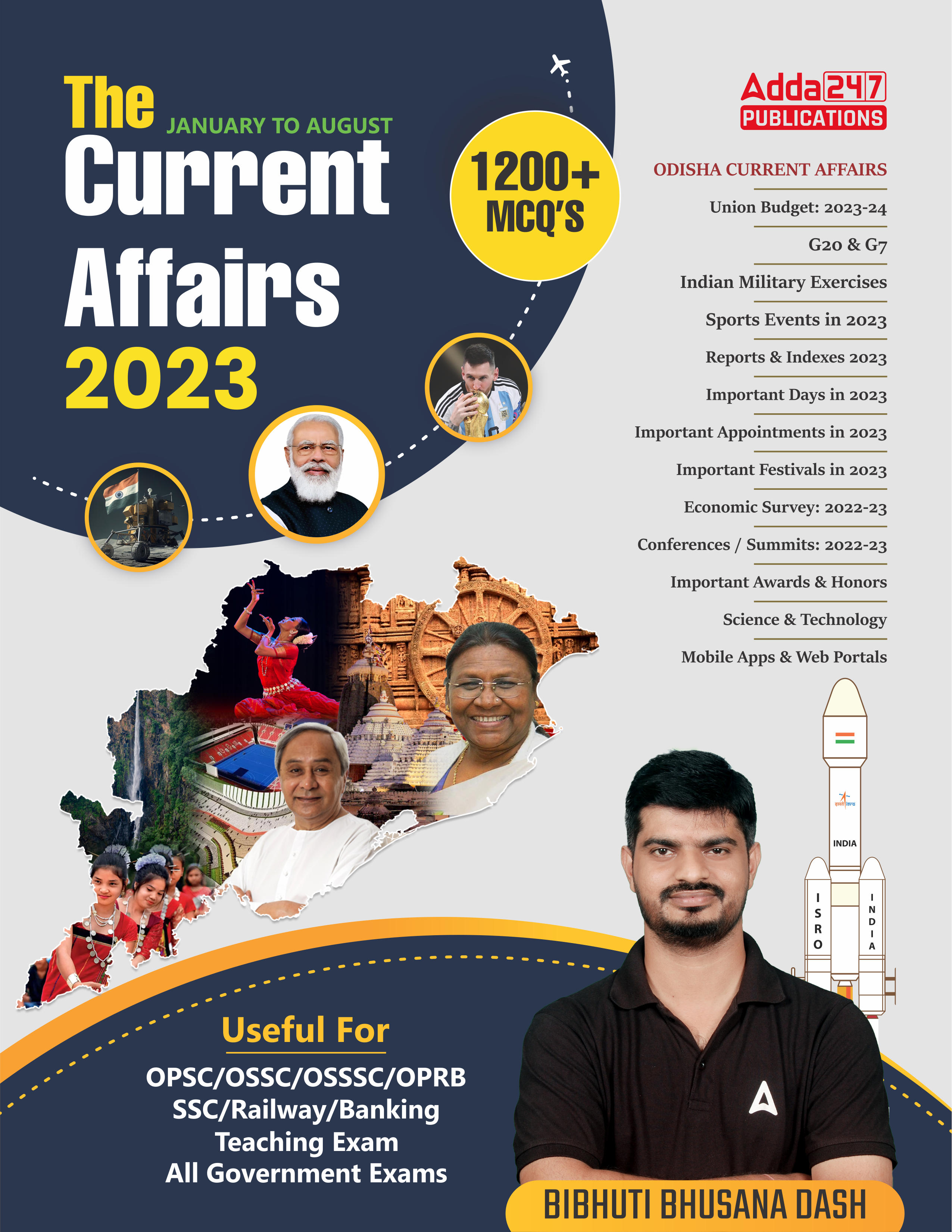 The current affairs book 2023(odisha state, national & international