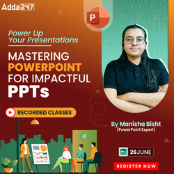 Mastering PowerPoint for Impactful PPTs | Recorded Course By Adda247