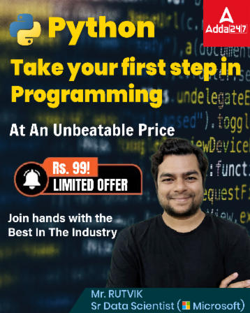 Basics of python | video course by adda247