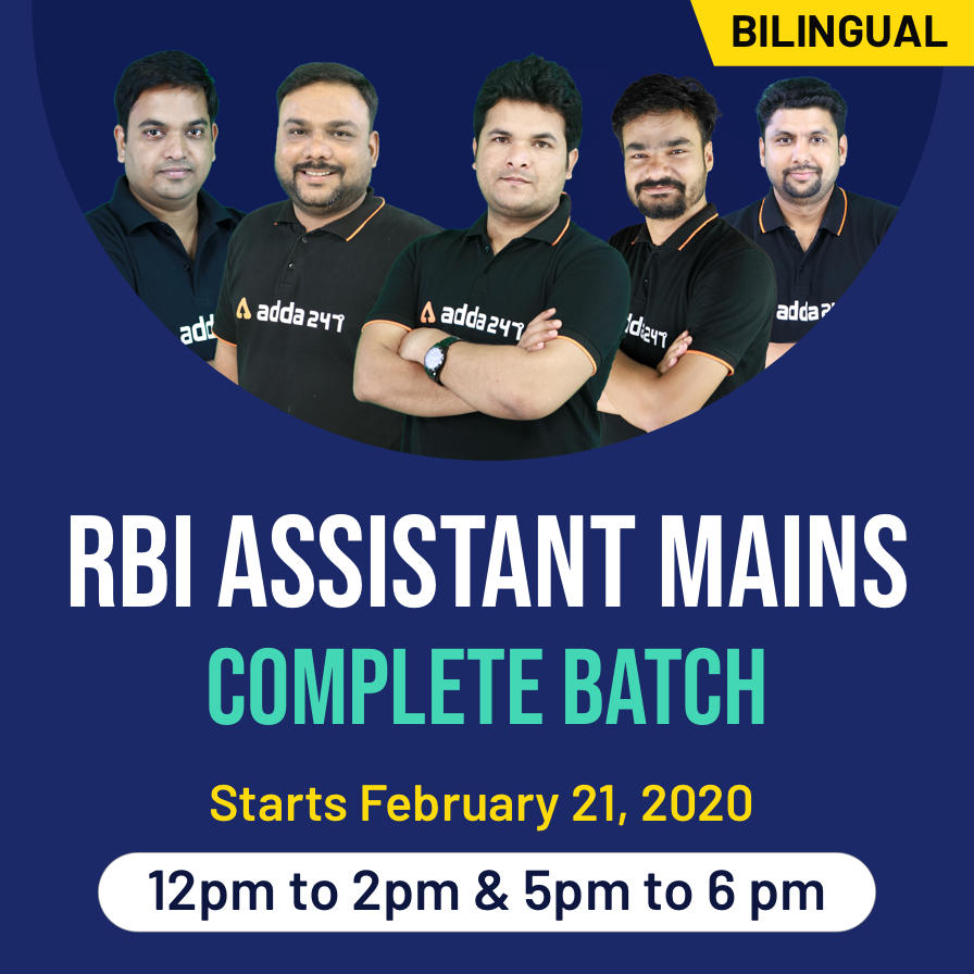 Online Batch To Ace RBI Assistant Mains 2020_3.1