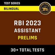 RBI Assistant Prelims 2023 | Online Test Series by Adda247