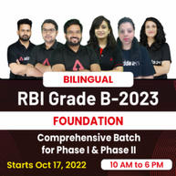 RBI Grade B-2023 | Foundation | Comprehensive Batch for Phase I & Phase II | Live Classes By Adda247