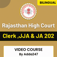 Rajasthan High Court Clerk ,JJA & JA 2022 | Complete Video Course by Adda247