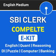 SBI Clerk Complete - E KIT (English Medium) eBooks