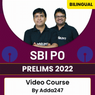 SBI PO Prelims 2022 Video Course by Adda247