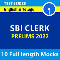 SBI Clerk 2022 Online Test Series