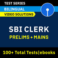SBI Clerk Pre & Mains 2023-24 | Complete Bilingual Online Test Series by Adda247