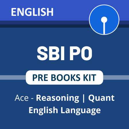 SBI PO Prelims 2025-26 Books Kit (English Printed Edition) By Adda247