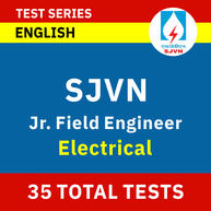 SJVN Electrical Junior Field Engineer | Complete Online Test Series By Adda247