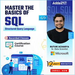 Master the basics of SQL | Video Course by Adda 247