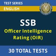 SSB Officer Intelligence Rating (OIR) Test : Online Test Series
