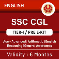 SSC CGL Tier-I 2020-2021 eBook Kit (English Medium)