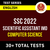 SSC Scientific Assistant IMD Computer Science and Information Technology 2022 | Complete Online Test Series by Adda247