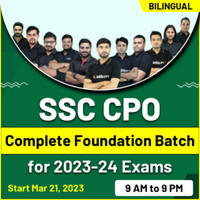 SSC CPO Result 2023 Out, Tier 2 Result, Download PDF Link_50.1