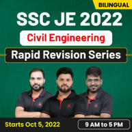 SSC JE 2022 Civil Crash Course Batch | Engineering | Live Classes By Adda247