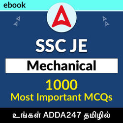 SSC JE 1000 Most Important MCQs For Mechanical Engineering | Comprehensive E-books by Adda 247