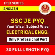 SSC JE ELECTRICAL PYQ Professional | Online Test Series By Adda247