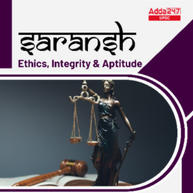 Saransh - Ethics, Integrity and Aptitude E-Study Notes for UPSC & State PSC Exams | Complete English Medium eBooks by Adda247