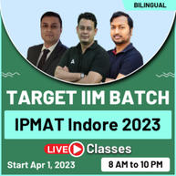 Target IIM IPMAT Indore 2023 Batch | Bilingual Live Classes By Adda247 (As per Latest Syllabus)
