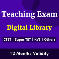 Teachers' Exam Digital Library eBooks for CTET, Super TET, UGC NET, REET, UP TET, UTET , KVS, DSSSB, APS and Others 2022-23