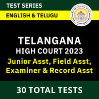 Telangana High Court Exam Date 2023 Released, Download exam Schedule PDF |_40.1