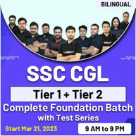 SSC CGL (Tier 1+ Tier 2) Complete Foundation Batch | Hinglish | Online Live Classes By Adda247