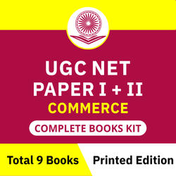 UGC NET Paper I + II(Commerce) Complete Books Kit-Printed Edition By Adda247