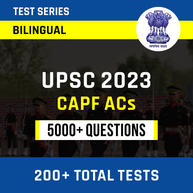 UPSC CAPF ACs 2023 | Online Test Series By Adda247