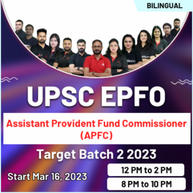 UPSC EPFO Assistant Provident Fund Commissioner (APFC) Online Live Classes | Bilingual | Complete Target Batch 2 By Adda247