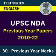 UPSC NDA Previous Year Papers (2010- 2022) Online Test Series By Adda247