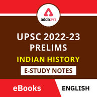 UPSC Prelims Indian History E-Study Notes 2022-23 (English Medium eBook)