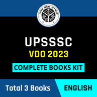 UPSSSC VDO 2023 Complete Books Kit(English Printed Edition) By Adda247