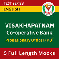 Vishakhapatnam Co-operative Bank PO Online Test Series By Adda247