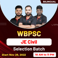 WBPSC JE Civil Selection Batch | Bilingual | Online Live Classes By Adda247