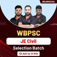 WBPSC JE Civil Selection Batch | Bilingual | Online Live Classes By Adda247