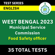 WB Municipal Service Commission Food Safety Officer 2023-24 | Online Test Series By Adda247