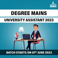 DEGREE MAINS UNIVERSITY ASSISTANT | MALAYALAM | ONLINE LIVE CLASSES BY ADDA247