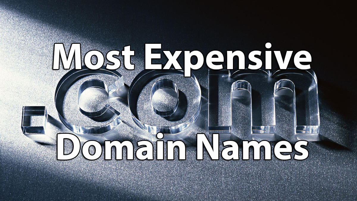 Top 10 Most Expensive Domain Names In The World: Insurance, Rentals & Private Jets - Financesonline.com