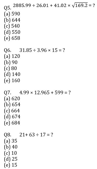 IBPS Clerk Prelims क्वांट मिनी मॉक (1) 26 सितम्बर , 2020- Approximation Based questions in Hindi | Latest Hindi Banking jobs_5.1