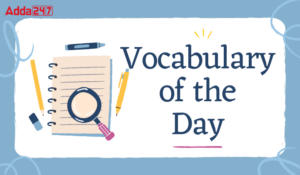 Vocabulary of The Day- 06 सितंबर