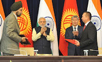 भारत और किर्गिस्तान ने द्विपक्षीय सहयोग को बढ़ावा देने के लिए 6 समझौतों पर हस्ताक्षर किए |_50.1
